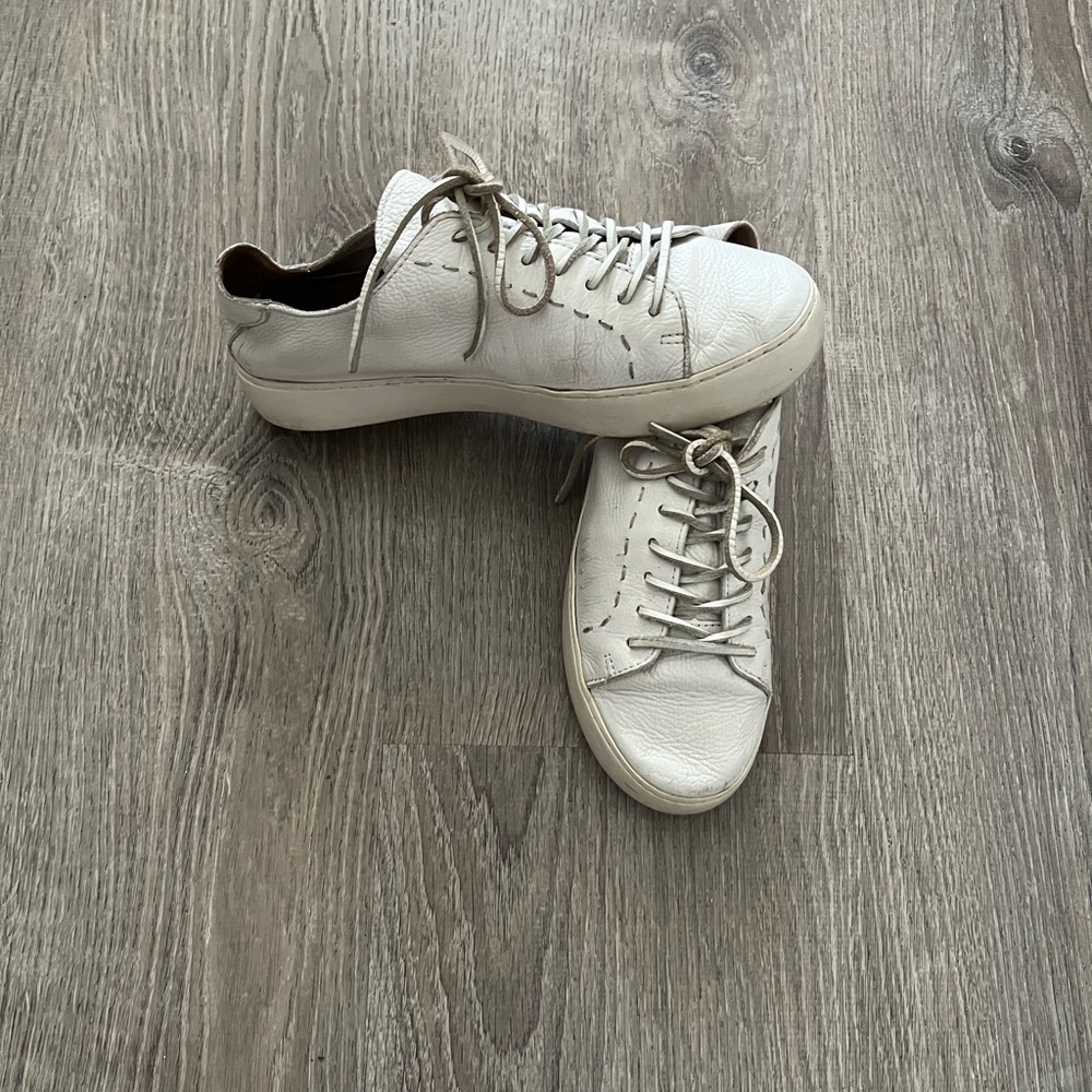 Frye Lena Low-Top Lace-Up Sneakers - Picture 2 of 7